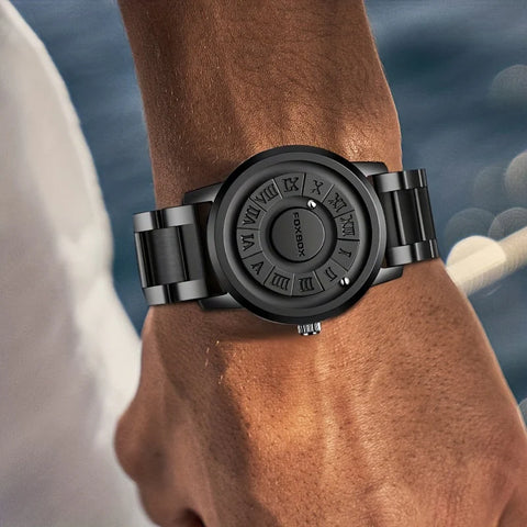 Magnetic Bead Rotating Watch